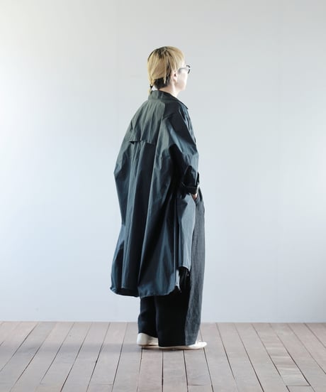 ARTE POVERA｜【 26SP90 】 フランスレインコート RE-ワイドコート（フード取外し）