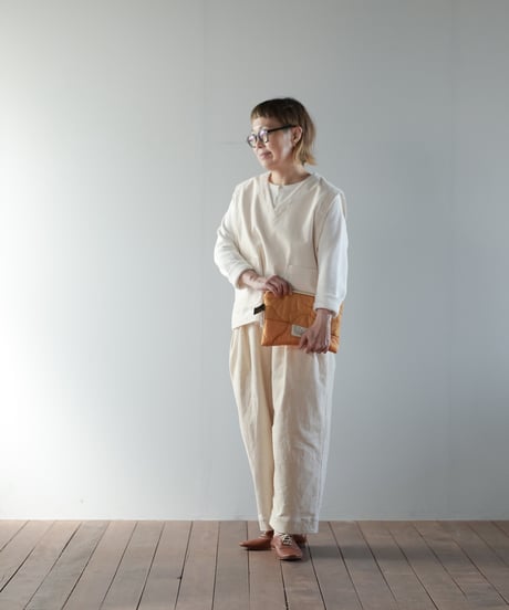 ★ARTE POVERA｜【 ARTEA-23WI06 】U.Sキルトライナー RE-ポーチ（M）