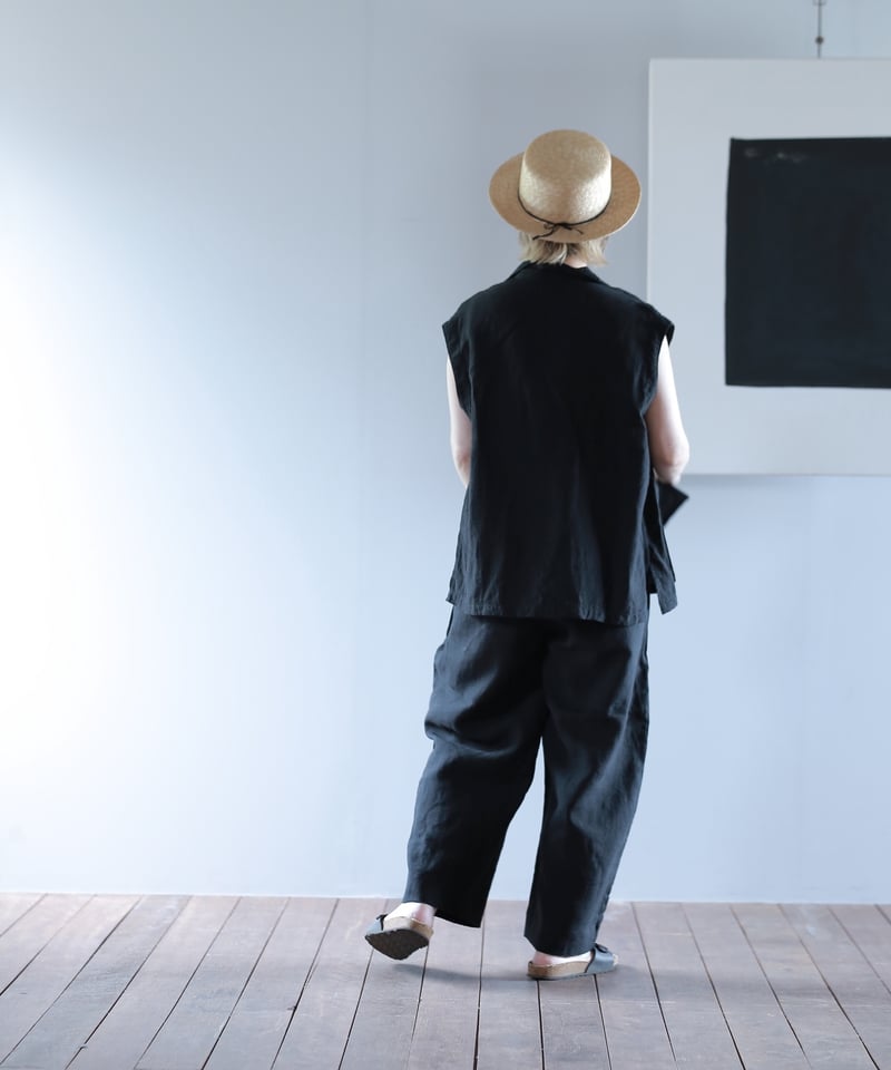 ★新品★ wafe プレミアムリネン　ベスト シニア向けこだわりリネンベスト #JAB-40111 – ジーンズ企画工房