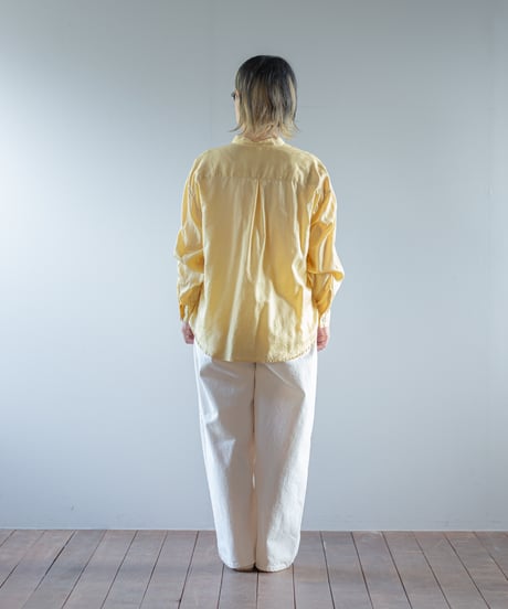 ATPOVA｜【 2026spring38 】 コットンカルゼ洗いざらし スタンドSH
