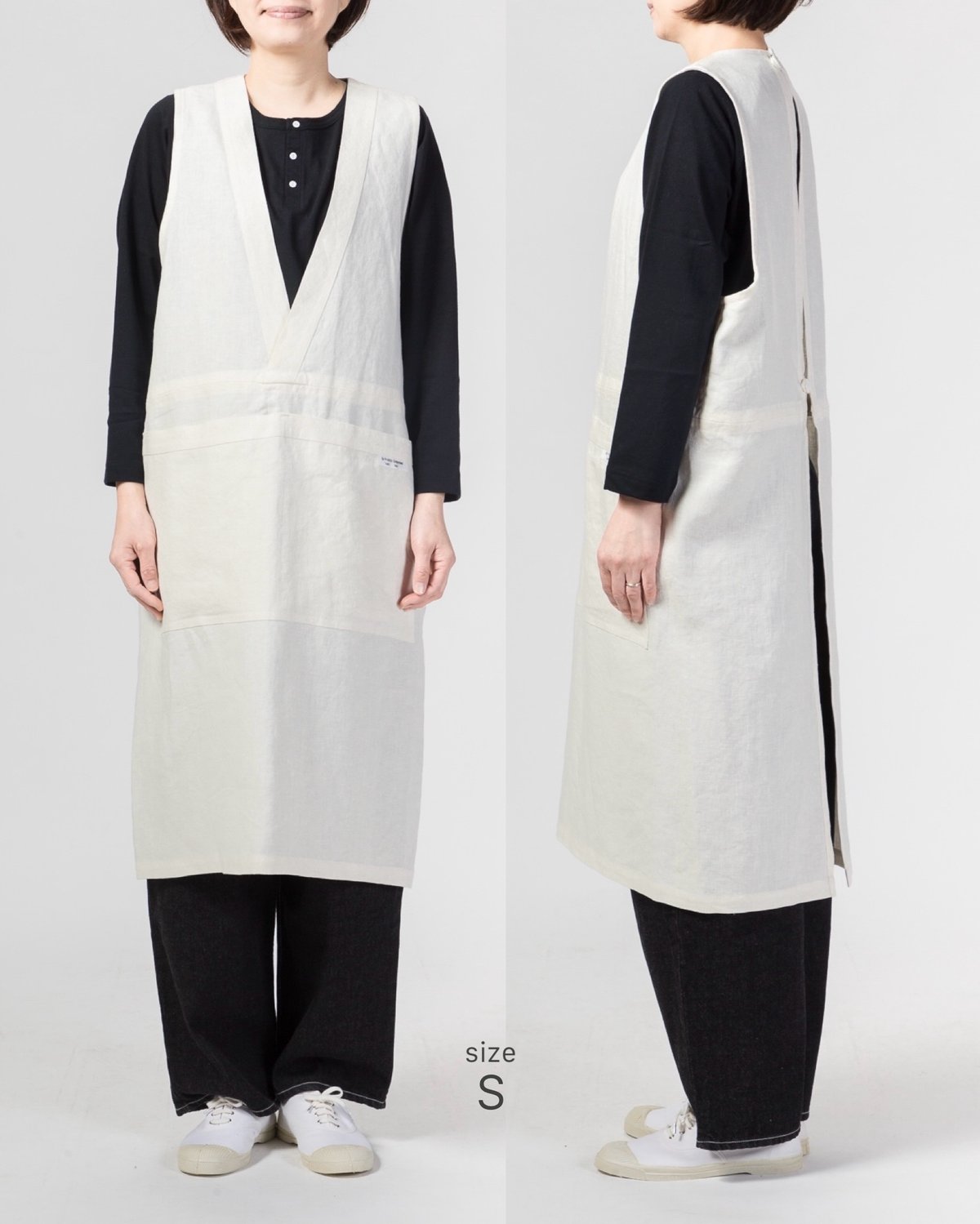 ☆ARTEA｜【 artea-sheet012 】リネンシーツ｜エプロン | ARTEA