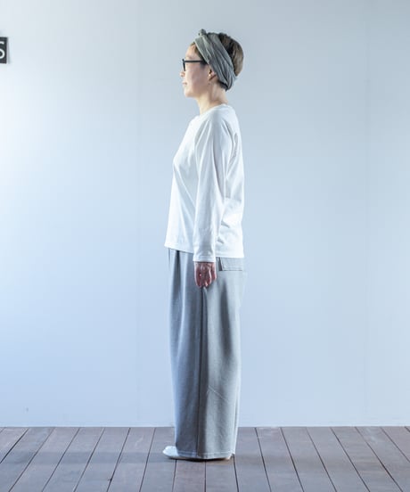 ATPOVA｜【 2025spring15 】16/-ムライト天竺 ラグランヘンリーT