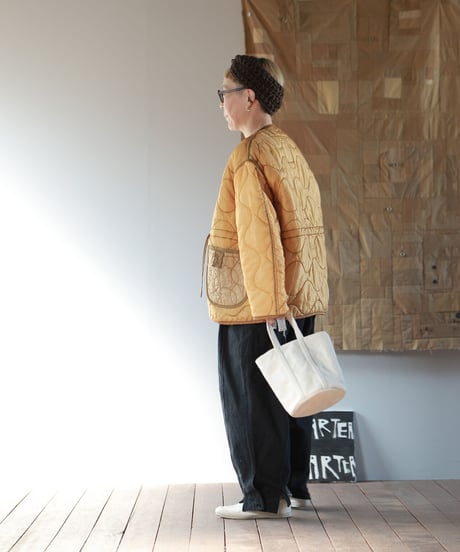 ARTE POVERA｜【 artea-fw2380 】U.Sキルトライナー製品染 RE-JKT
