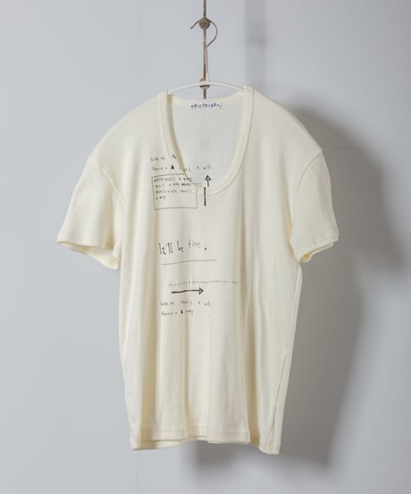 ARTEPOVERA｜【 2026spring22 】 NATSUME X KOTETSU コラボ 「意志あるところに道はある～」 UネックフレンチT①