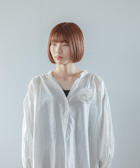 ATPOVA｜【 2026spring02 】 インドサリーストライプ コサージュ