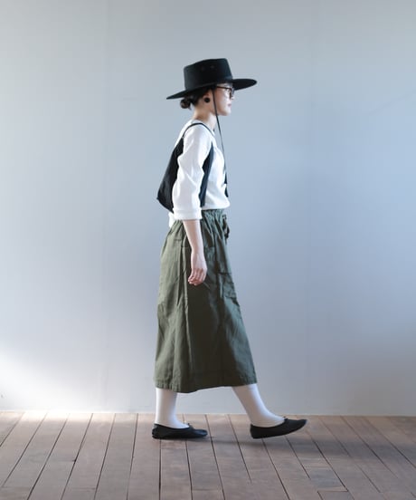 ARTE POVERA｜【 artea-reclothing213 】USファティーグシャツ RE-スカート