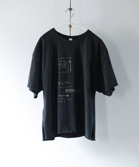 ARTE POVERA｜【 26SU75 】 NATSUME × KOTETSU コラボ 「意志あるところに道はある～」 ギルダン RE-message T