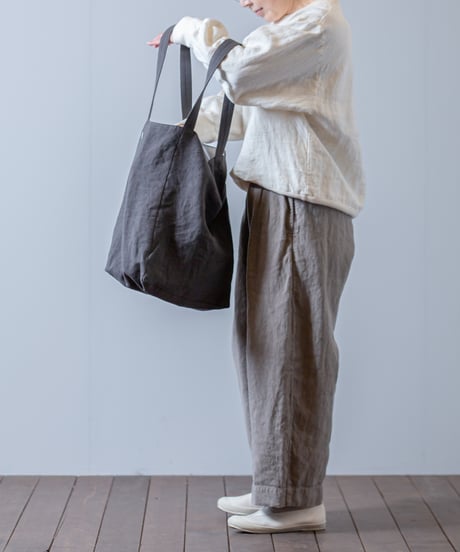 ★ATPOVA｜【 24WI12 】リネンキャンバス トートBAG(M)