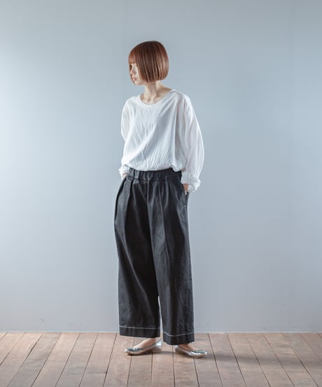 ATPOVA｜【 2026spring27 】 12OZデニム 2タックイージーPT