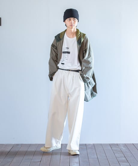 ARTE POVERA｜【 2025spring75 】オランダシェラフ染 RE-フードJKT
