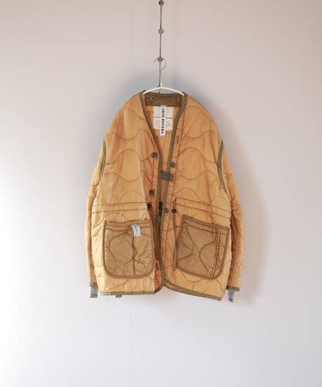 ARTE POVERA｜【 artea-fw2380 】U.Sキルトライナー製品染 RE-JKT