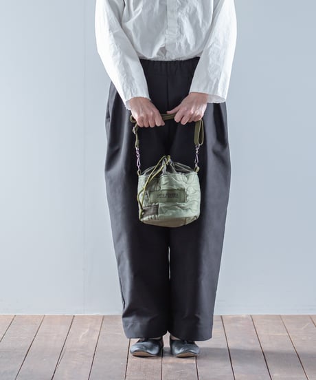 ARTE POVERA｜【 2025winter66 】 チェコキルトパンツ RE-巾着ショルダー