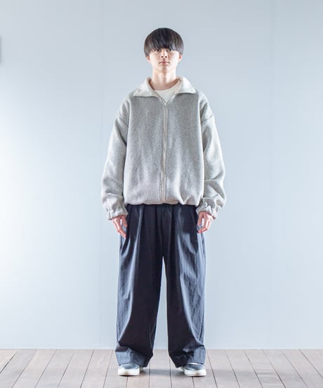 ATPOVA｜【 24WI53 】リネン＆ウール混 ZIP JKT(裏付き)