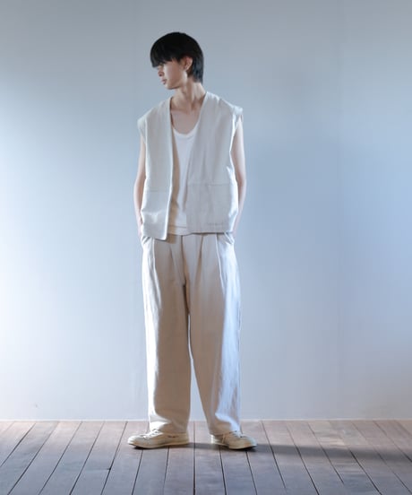 ARTE POVERA｜【 23SP47 】フランスUSEDシーツ RE-ベスト