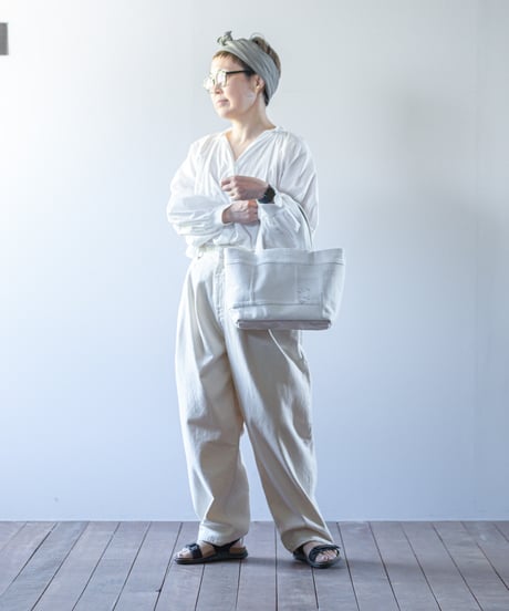 ARTE POVERA｜【 2025spring38 】USEDフランスシーツ BAG(M)