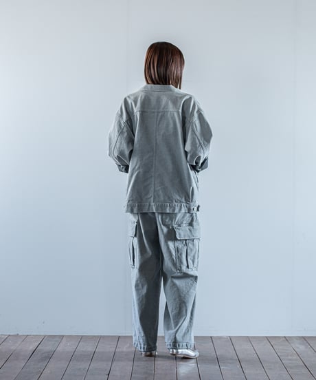 ATPOVA｜【 26WI13 】 ブラックライトデニム G-JACKET(ダメージ加工)