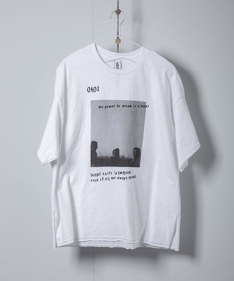 ★ARTE POVERA｜【 26SU51 】 ギルダン RE-「0402」PHOTO＆シルクMIX Tシャツ