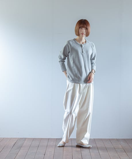 ATPOVA｜【 2026spring14 】 杢裏毛 ヘンリー