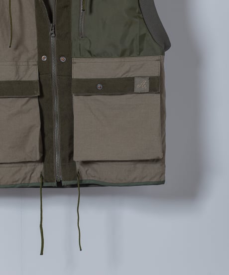 ARTE POVERA｜【 2025spring74 】オランダシェラフ染 RE-フードベスト