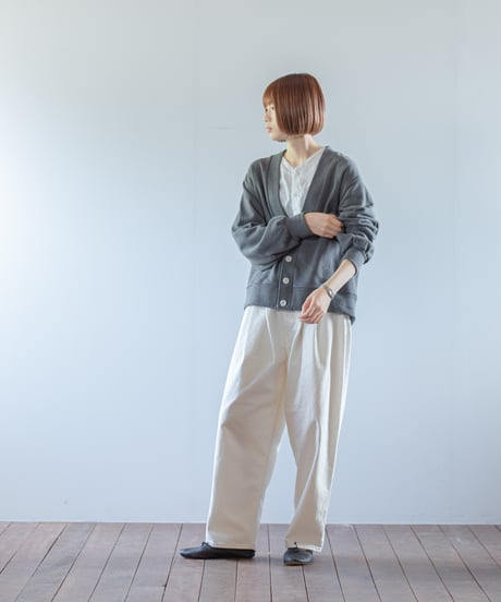 ATPOVA｜【 2026spring16 】 杢裏毛 カーディガン