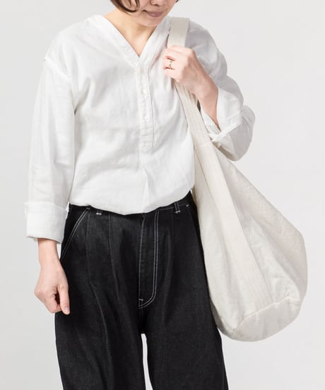 ★ARTEA｜【 artea-sheet011 】リネンシーツ｜ショルダー BAG（Ｌ）