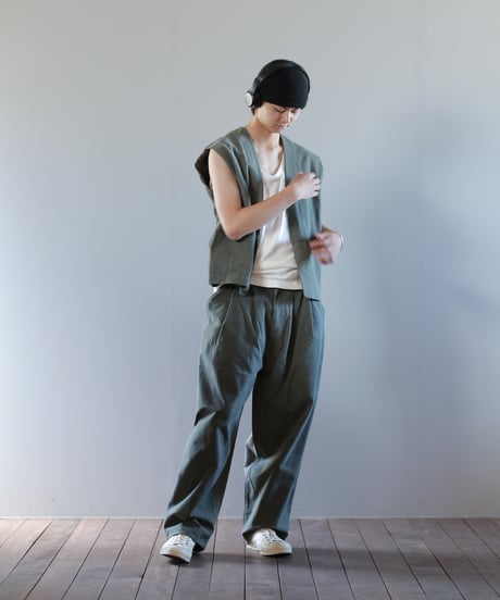 ARTE POVERA｜【 23SP54 】ドイツランドリーBAG RE-ベスト
