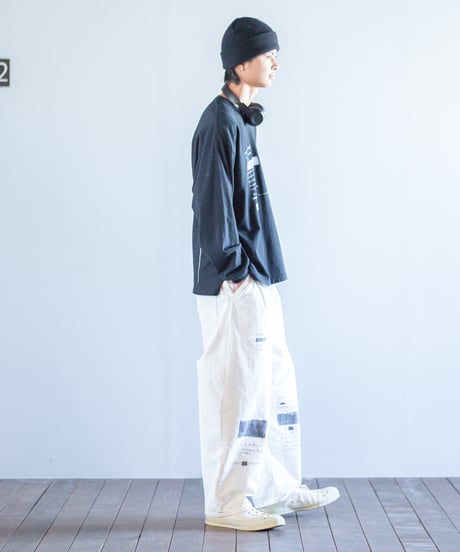 ★ARTE POVERA｜【 2025spring23 】ギルダン RE-｢lavare le mani｣ロンT