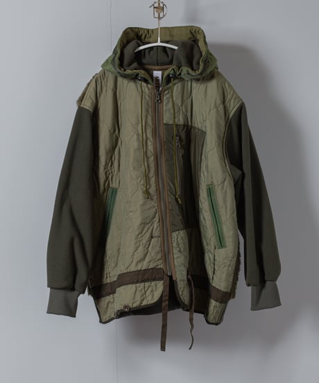 ARTE POVERA｜【 2025winter70 】 チェコキルトパンツ RE-アーミーMIXフードJKT