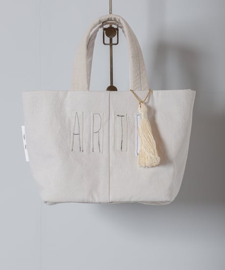 ARTE POVERA｜【 ARTEA - 26SP32 】 フランスUSEDシーツ 「ARTE」 BAG (S)