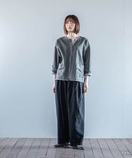 ARTE POVERA｜【 26WI05 】 ギルダン RE-裏毛ZIPカーデ