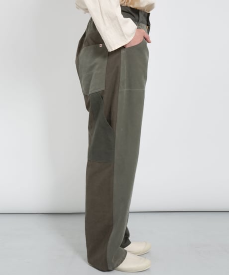 ARTE POVERA｜【 22WI82  】 ドイツランドリーBAG　RE-5ポケットバギーPT