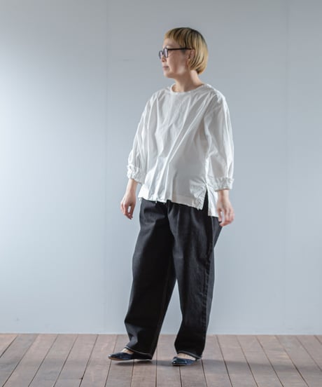ATPOVA｜【 2025winter02 】 タイプライター クルーSH（切りっぱなし仕様）