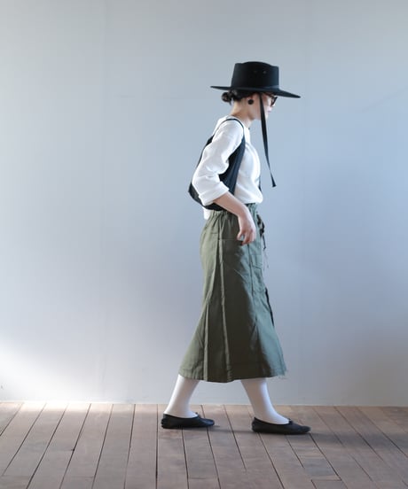 ARTE POVERA｜【 artea-reclothing213 】USファティーグシャツ RE-スカート