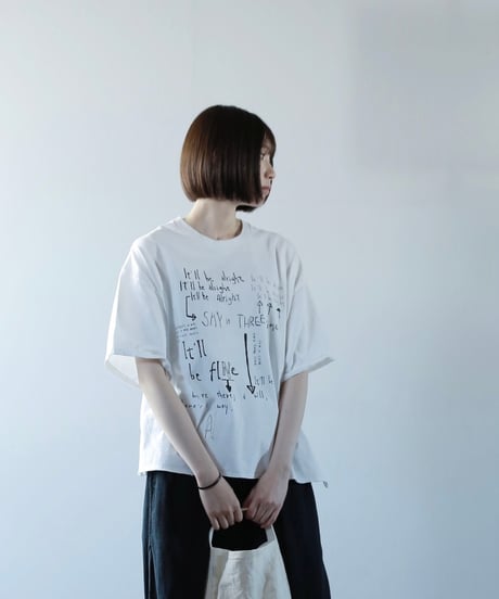 ★ARTE POVERA｜【 26SU76 】 NATSUME × KOTETSU コラボ 「どうにかなるさ」 ギルダン RE-message T