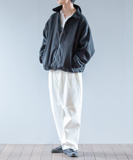 ATPOVA｜【 24WI09 】リネンキャンバス JIP JKT（裏付き）