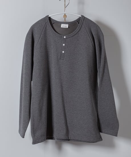 ATPOVA｜【 2026spring14 】 杢裏毛 ヘンリー