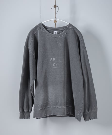 ARTE POVERA｜【 26WI06 】 ギルダン RE-裏毛ダメージ加工(ARTE)