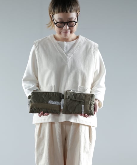 ★ARTE POVERA｜【 2024winter67 】チェコキルトパンツ RE-ポーチ(S)