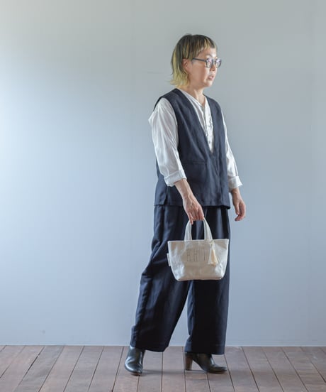 ARTE POVERA｜【 ARTEA - 26SP32 】 フランスUSEDシーツ 「ARTE」 BAG (S)