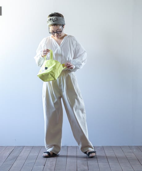 ATPOVA｜【 2025spring07 】インドコットンストライプ BAG(S)
