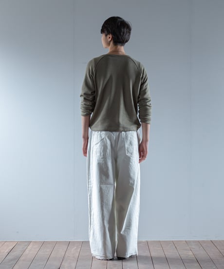 ATPOVA｜【 2025winter16 】 12OZデニム 2タックワイドカットオフパンツ