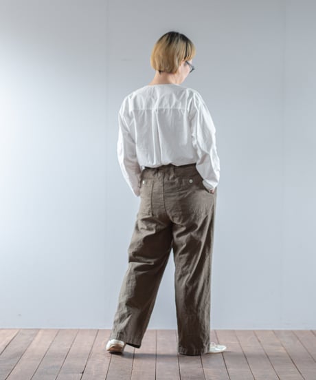 ATPOVA｜【 2025winter35 】 L/C イージーPT裏付(製品染)