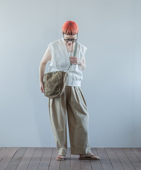 ARTE POVERA｜【 26SU18 】 スイスキャンバス RE-ショルダーBAG