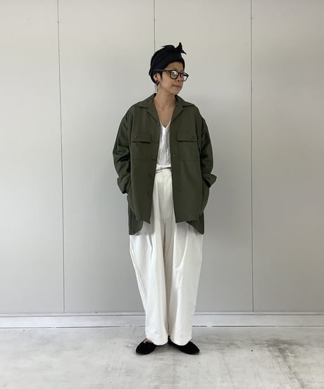 ARTE POVERA｜【 artea-reclothing208 】U.Sファティングシャツ RE-ワイドシャツ