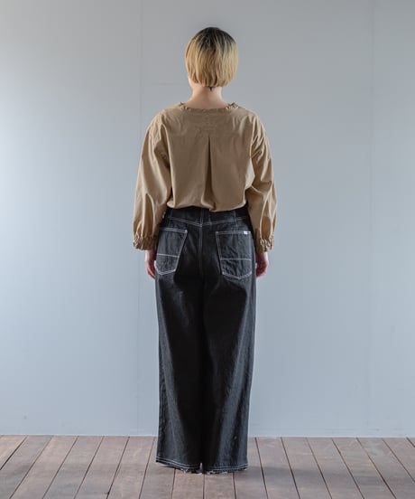 ATPOVA｜【 2025winter16 】 12OZデニム 2タックワイドカットオフパンツ