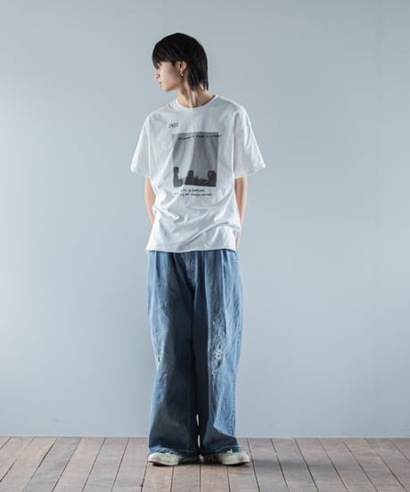 ★ARTE POVERA｜【 26SU51 】 ギルダン RE-「0402」PHOTO＆シルクMIX Tシャツ