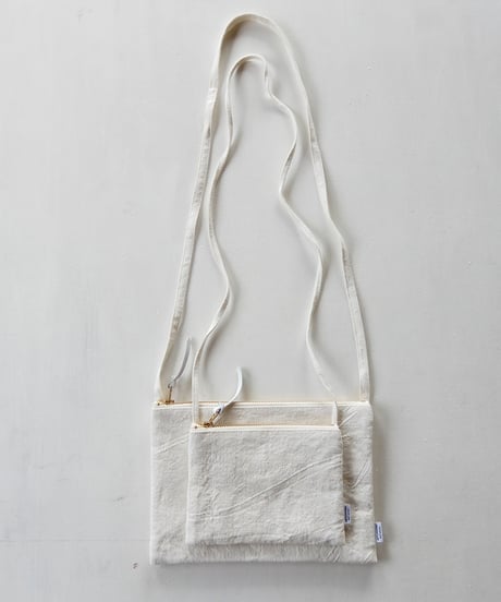 ★ARTEA｜【 artea-sheet006 】リネンシーツ｜サコッシュ（Ｍ）