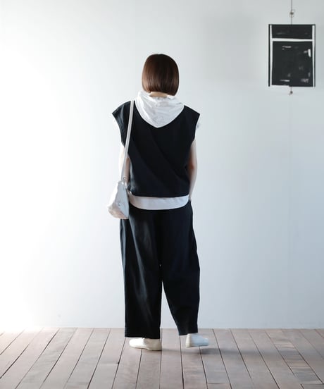 ATPOVA｜【 26SU81 】 コットンリネン染め ボレロジレ