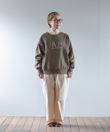 ★ARTE POVERA｜【 2025winter58 】 A.P 10YEARSダメージ加工 スウェット