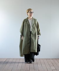 ARTE POVERA｜【 26SP90 】 フランスレインコート RE-ワイドコート（フード取外し）